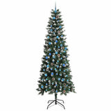 Albero di Natale artificiale con 300 LED Verde 240 cm