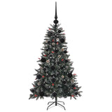Albero di Natale artificiale con 150 LED Verde 120 cm