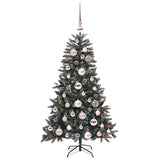 Albero di Natale artificiale con 150 LED Verde 120 cm
