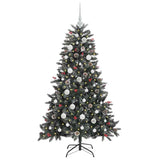 Albero di Natale artificiale con 150 LED Verde 120 cm
