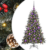 Albero di Natale artificiale con 150 LED Verde 120 cm
