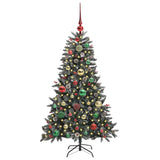 Albero di Natale artificiale con 150 LED Verde 120 cm
