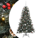 Albero di Natale artificiale con 150 LED Verde 150 cm