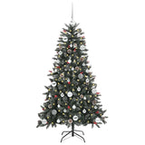 Albero di Natale artificiale con 150 LED Verde 150 cm