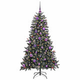 Albero di Natale artificiale con 150 LED Verde 150 cm