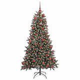 Albero di Natale artificiale con 300 LED Verde 180 cm