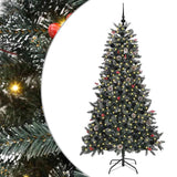 Albero di Natale artificiale con 300 LED Verde 180 cm