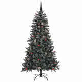 Albero di Natale artificiale con 300 LED Verde 180 cm