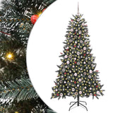 Albero di Natale artificiale con 300 LED Verde 180 cm