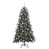 Albero di Natale artificiale con 300 LED Verde 180 cm