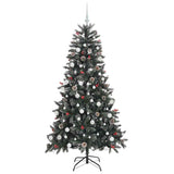 Albero di Natale artificiale con 300 LED Verde 180 cm