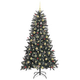 Albero di Natale artificiale con 300 LED Verde 180 cm