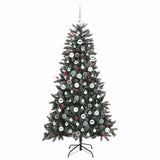 Albero di Natale artificiale con 300 LED Verde 180 cm