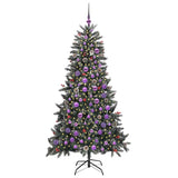 Albero di Natale artificiale con 300 LED Verde 180 cm