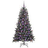 Albero di Natale artificiale con 300 LED Verde 180 cm