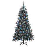 Albero di Natale artificiale con 300 LED Verde 180 cm