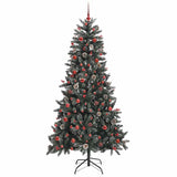 Albero di Natale artificiale con 300 LED Verde 210 cm