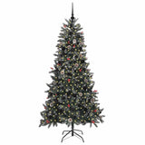 Albero di Natale artificiale con 300 LED Verde 210 cm