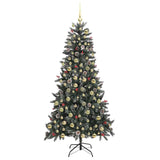 Albero di Natale artificiale con 300 LED Verde 210 cm