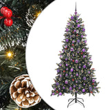 Albero di Natale artificiale con 300 LED Verde 210 cm