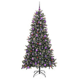 Albero di Natale artificiale con 300 LED Verde 210 cm