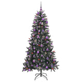 Albero di Natale artificiale con 300 LED Verde 210 cm