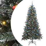 Albero di Natale artificiale con 300 LED Verde 210 cm