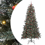 Albero di Natale artificiale con 300 LED Verde 240 cm