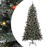 Albero di Natale artificiale con 300 LED Verde 240 cm