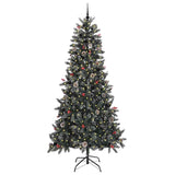 Albero di Natale artificiale con 300 LED Verde 240 cm