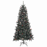 Albero di Natale artificiale con 300 LED Verde 240 cm