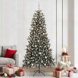 Albero di Natale artificiale con 300 LED Verde 240 cm