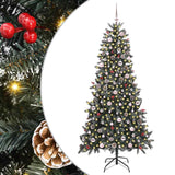 Albero di Natale artificiale con 300 LED Verde 240 cm
