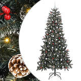 Albero di Natale artificiale con 300 LED Verde 240 cm
