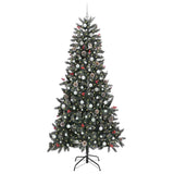 Albero di Natale artificiale con 300 LED Verde 240 cm