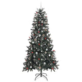 Albero di Natale artificiale con 300 LED Verde 240 cm