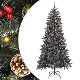 Albero di Natale artificiale con 300 LED Verde 240 cm