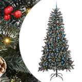 Albero di Natale artificiale con 300 LED Verde 240 cm