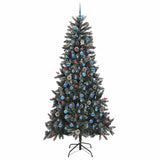 Albero di Natale artificiale con 300 LED Verde 240 cm