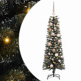 Albero di Natale artificiale con 150 LED Verde 120 cm