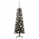 Albero di Natale artificiale con 150 LED Verde 120 cm