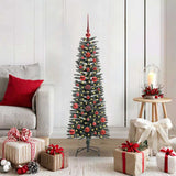 Albero di Natale artificiale con 150 LED Verde 120 cm
