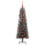 Albero di Natale artificiale con 150 LED Verde 120 cm