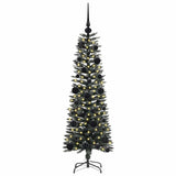 Albero di Natale artificiale con 150 LED Verde 120 cm