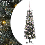 Albero di Natale artificiale con 150 LED Verde 120 cm