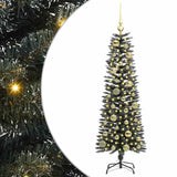 Albero di Natale artificiale con 150 LED Verde 120 cm