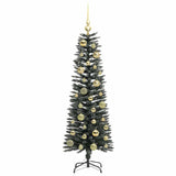 Albero di Natale artificiale con 150 LED Verde 120 cm
