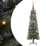 Albero di Natale artificiale con 150 LED Verde 120 cm