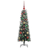 Albero di Natale artificiale con 150 LED Verde 120 cm