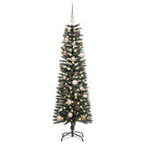 Albero di Natale artificiale con 150 LED Verde 150 cm